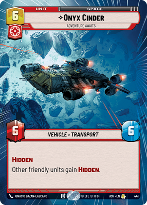 Onyx Cinder - Adventure Awaits (Hyperspace)