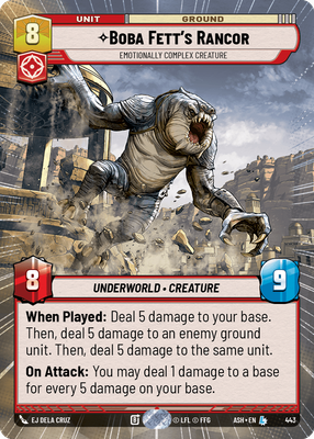 Boba Fett's Rancor - Emotionally Complex Creature (Hyperspace)