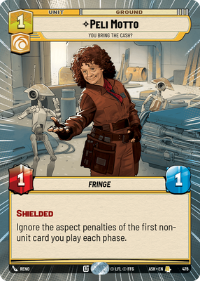 Peli Motto - You Bring the Cash? (Hyperspace)