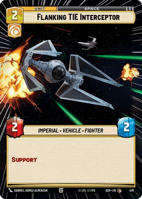 Flanking TIE Interceptor (Hyperspace)