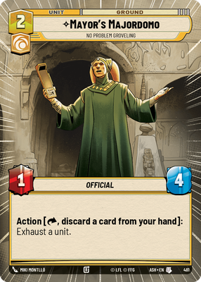 Mayor's Majordomo - No Problem Groveling (Hyperspace)