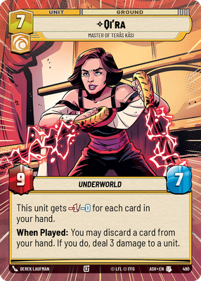 Qi'ra - Master of Teräs Käsi (Hyperspace)