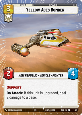 Yellow Aces Bomber (Hyperspace)
