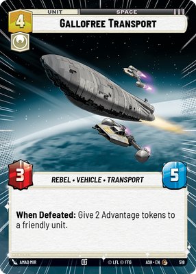 Gallofree Transport (Hyperspace)