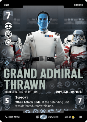 Grand Admiral Thrawn - Orchestrating His Return (Prestige)