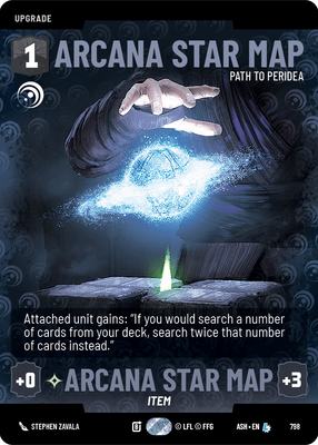Arcana Star Map - Path to Peridea (Prestige)