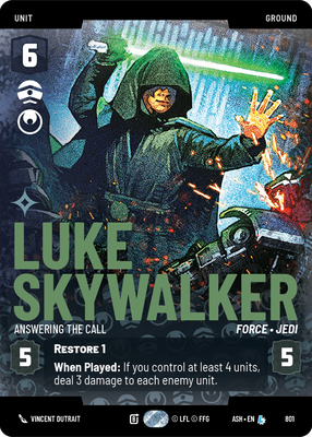 Luke Skywalker - Answering the Call (Prestige)
