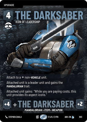 The Darksaber - Icon of Leadership (Prestige)