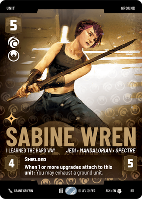 Sabine Wren - I Learned the Hard Way (Prestige)