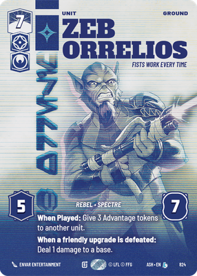 Zeb Orrelios - Fists Work Every Time (Prestige)