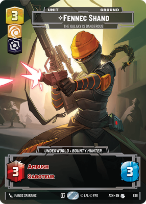 Fennec Shand - The Galaxy Is Dangerous (Prestige)