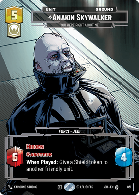 Anakin Skywalker - You Were Right About Me (Prestige)
