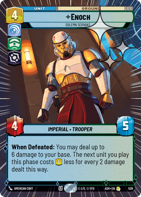Enoch - Solemn Servant (Hyperspace) - Foil