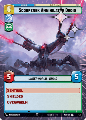 Scorpenek Annihilator Droid (Hyperspace) - Foil