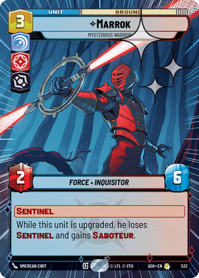 Marrok - Mysterious Warrior (Hyperspace) - Foil