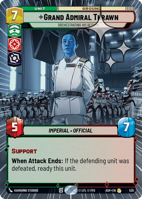 Grand Admiral Thrawn - Orchestrating His Return (Hyperspace) - Foil