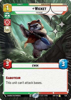 Wicket - Yub Nub! (Hyperspace) - Foil
