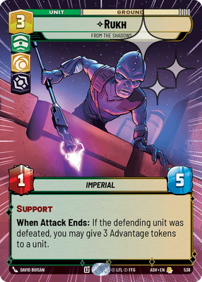Rukh - From the Shadows (Hyperspace) - Foil