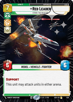 Red Leader - Strike the Reactor (Hyperspace) - Foil