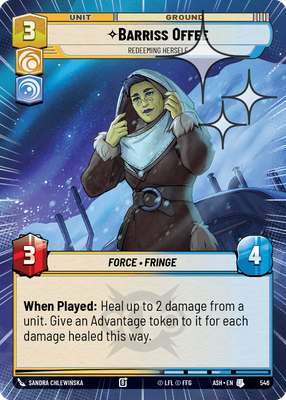 Barriss Offee - Redeeming Herself (Hyperspace) - Foil