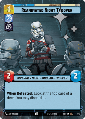 Reanimated Night Trooper (Hyperspace) - Foil