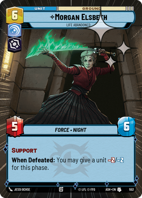 Morgan Elsbeth - Life Abandoned (Hyperspace) - Foil