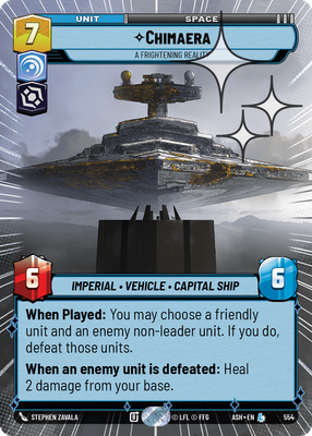 Chimaera - A Frightening Reality (Hyperspace) - Foil