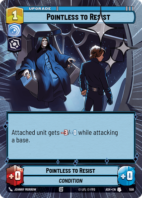Pointless to Resist (Hyperspace) - Foil