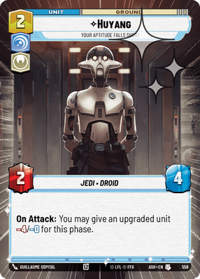 Huyang - Your Aptitude Falls Short (Hyperspace) - Foil