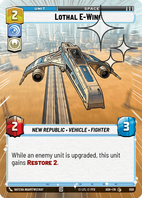 Lothal E-Wing (Hyperspace) - Foil