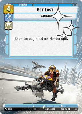 Get Lost (Hyperspace) - Foil