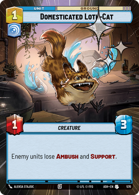 Domesticated Loth-Cat (Hyperspace) - Foil