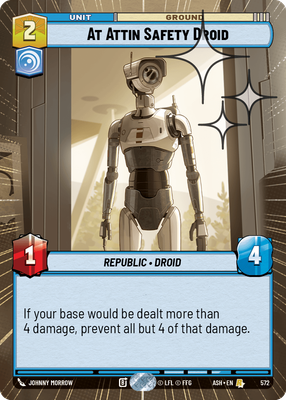 At Attin Safety Droid (Hyperspace) - Foil