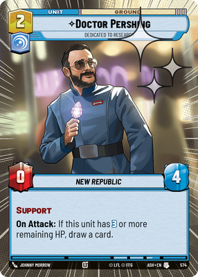 Doctor Pershing - Dedicated to Research (Hyperspace) - Foil