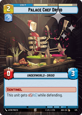 Palace Chef Droid (Hyperspace) - Foil