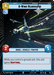 B-Wing Rearguard (Hyperspace) - Foil