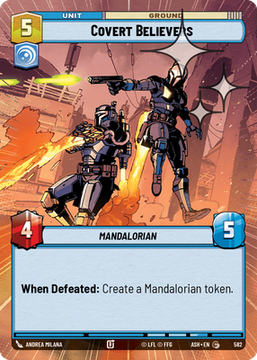 Covert Believers (Hyperspace) - Foil