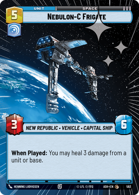 Nebulon-C Frigate (Hyperspace) - Foil