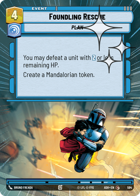 Foundling Rescue (Hyperspace) - Foil