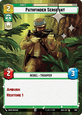 Pathfinder Sergeant (Hyperspace) - Foil