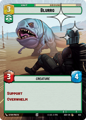 Blurrg (Hyperspace) - Foil