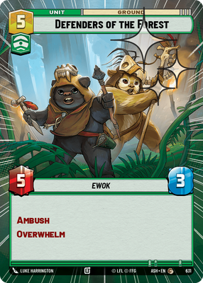 Defenders of the Forest (Hyperspace) - Foil