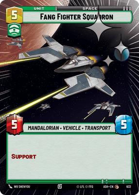 Fang Fighter Squadron (Hyperspace) - Foil