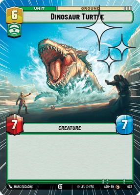 Dinosaur Turtle (Hyperspace) - Foil