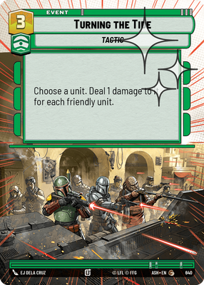 Turning the Tide (Hyperspace) - Foil