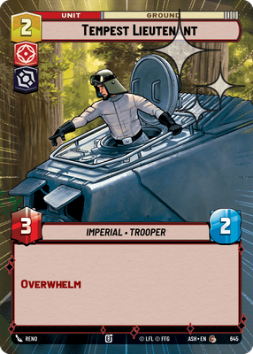 Tempest Lieutenant (Hyperspace) - Foil