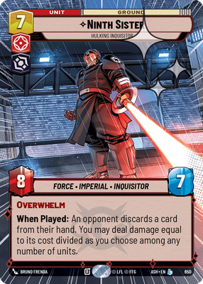 Ninth Sister - Hulking Inquisitor (Hyperspace) - Foil
