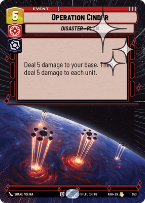 Operation Cinder (Hyperspace) - Foil