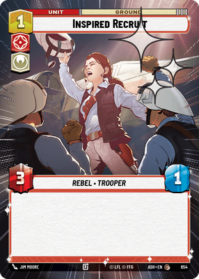 Inspired Recruit (Hyperspace) - Foil