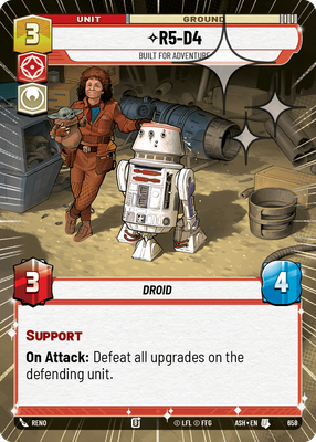 R5-D4 - Built for Adventure (Hyperspace) - Foil